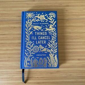 Things I'll Cancel Later Undated Mini Planner